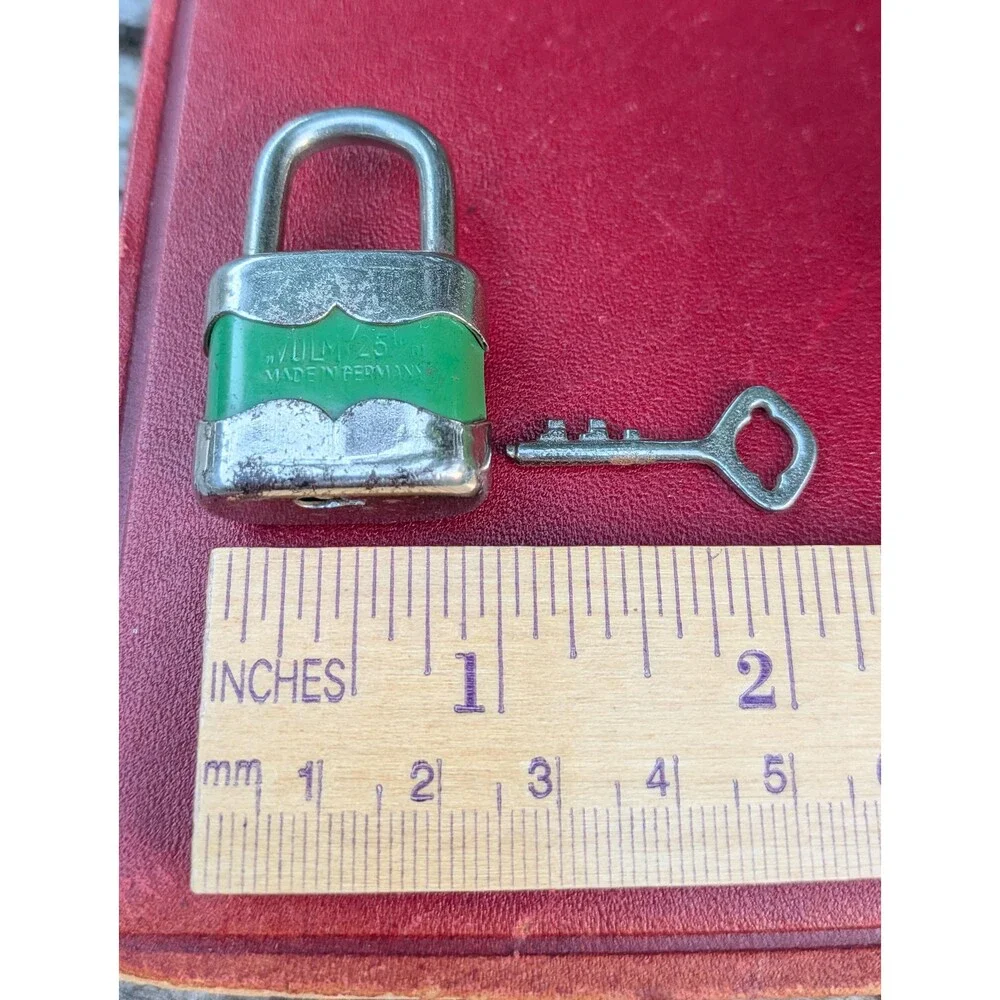 Vintage padlock key
